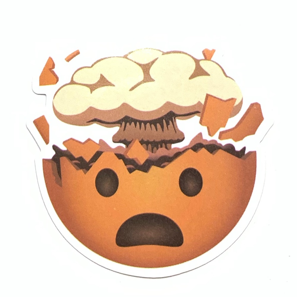 Emoji Vinyl Sticker